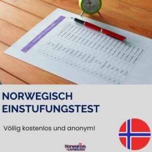 Norwegisch Einstufungstest Online Kostenlos Anonym