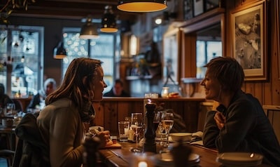 Norwegisch im Restaurant Urlaub Bergen