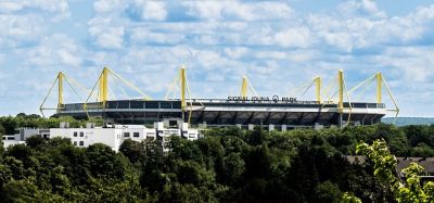 Norwegisch lernen in Dortmund - Bild vom Westfalenstadion in Dortmund