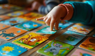 Norwegisch Vokabeln Kinder Karteikarten Tiere bunt
