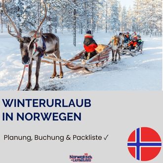 Winterurlaub in Norwegen Planung Buchung und Packliste